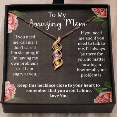 To My Mum Necklace From Daughter Son Gift Ideas For Mother's Day