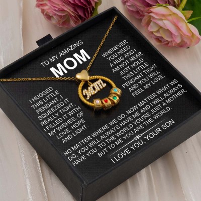 To My Amazing Mum Necklace From Son Gift Ideas For Mother's Day