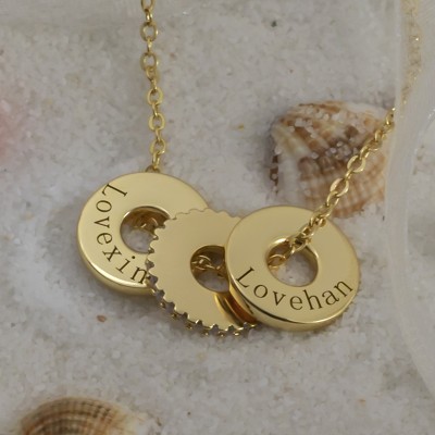Personalised Beads Name Necklace