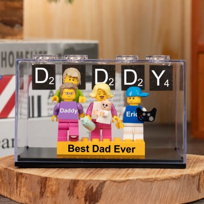 Personalised Tiny Figure With Box For Dad Father's Day Gift Ideas