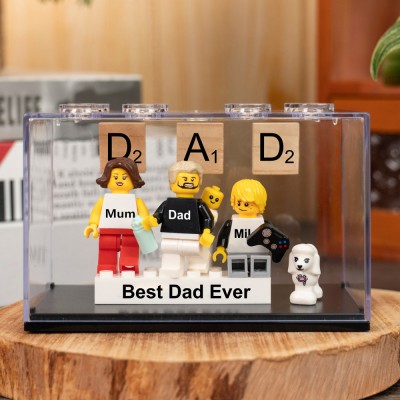 Personalised Tiny Figure With Box For Dad Father's Day Gift Ideas
