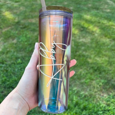 Personalised Bridesmaid Tumbler Bachelorette Favor Party Gift
