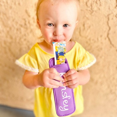 Personalised Popsicle Holder Ice Pop Holder For Kids Party Favors