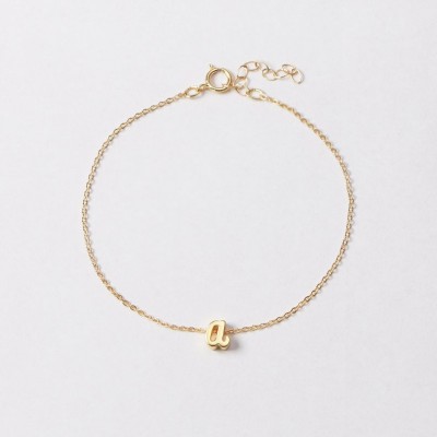 S925 Silver Personalised Initial Letter Name Bracelet