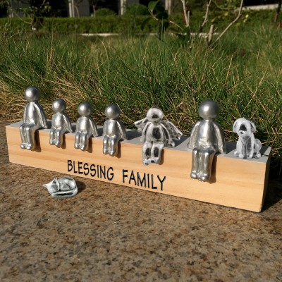 Personalised Sculpture Figurines Anniversary Christmas Gift