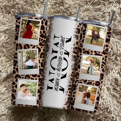 Personalised Mum Tumbler With Kids Name For Mother's Day Gift Ideas