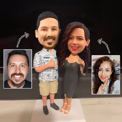 Custom Bobblehead Couple Anniversary Wedding Birthday Gift Ideas