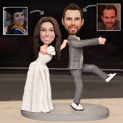 Custom Bobblehead Couple Anniversary Wedding Birthday Gift Ideas