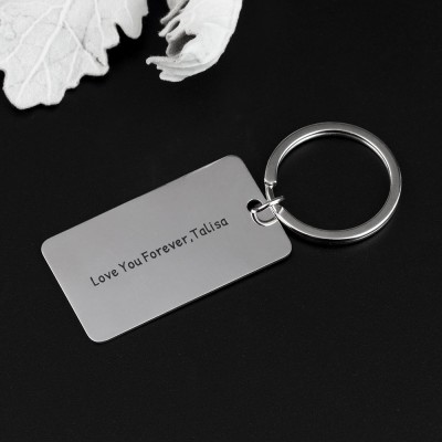 Personalised Engraved Keychain