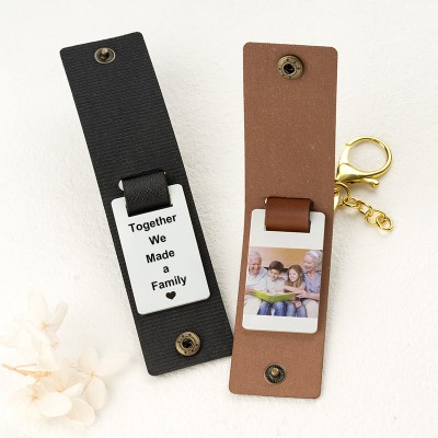 Personalised Photo Keychain For Family