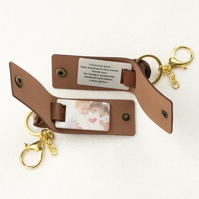 Personalised Photo Keychain For Family