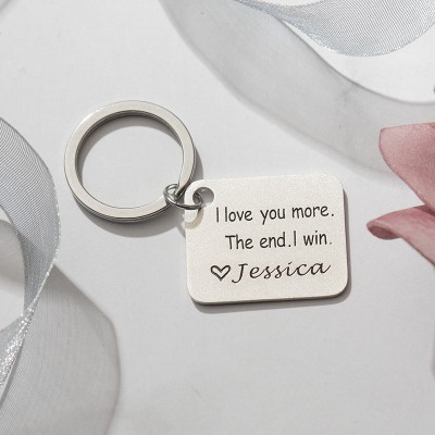 Personalised Engraved Keychain