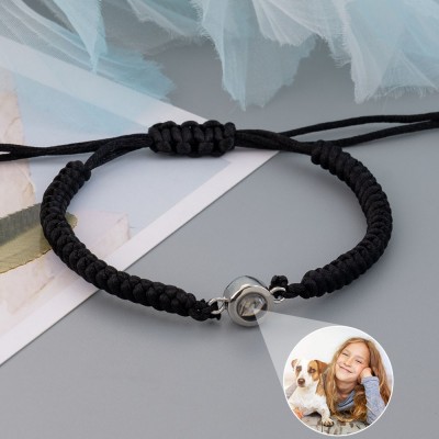 Personalized Memorial Photo Projection Bracelet