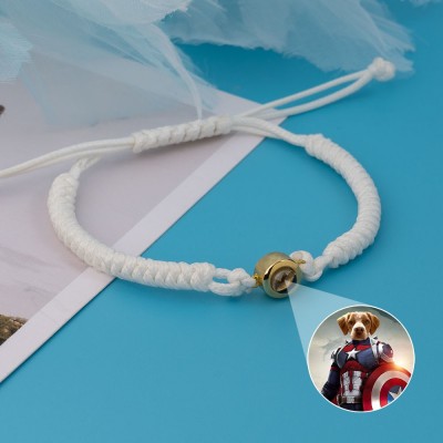 Personalized Memorial Photo Projection Bracelet