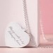 Heart Shape Personalized Color Photo Necklace