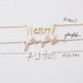 Custom Actual Handwriting Necklace