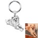 Pet Silhouette Pendant Custom Engraved Jewelry Diy Dog Pedant