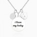 Women's Photo Engraved Tag Necklace